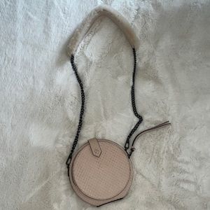 Rebecca Minkoff crossbody with fur and chain strap